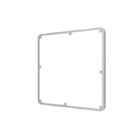 Square frame silver SFFL.330SQUAREFRA.SI