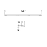 Ersatzglas zu BR 167 12L satiniert 167036