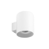 Wall-mounted module round white 45200170