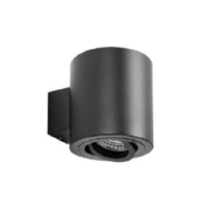 Wall mounting module round black 45206180