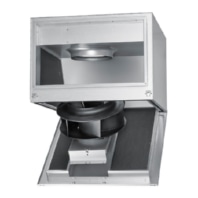 SILENT Kanalventilator 1-PH, schallged�mpft SKRW 355/4/60/35