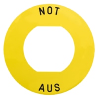 Label for control devices Other ZBY9260M