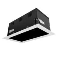 Einbaugehuse 2-flammig ET140mm SCER 2.2140 ws