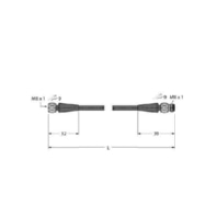 Verbindungsleitung PVC PKGH3M0.3PSGH3M/TFE