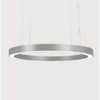 LED-Pendelleuchte 3000K, silber RG3OSL-830H-D1200-K