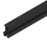 Facade system below 1790mm, black anodized 36121-1790