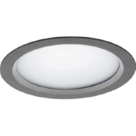 LED-Einbaudownlight 4000K inklusive Konverter VTFL 10.2540 silber