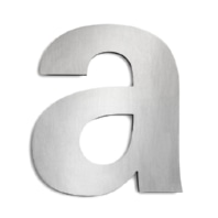Label for house no. luminaire GHN-a