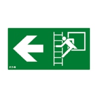 Insert sheet/plate for emergency FT2EWEC-PICTO-EWL