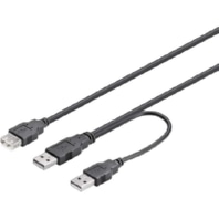 USB-2.0-Kabel,Dual-Power Y USB-Kabel 93353