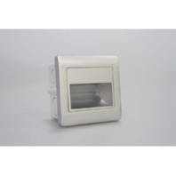 LED-Wandeinbauleuchte 4200K silber 101075