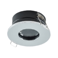 NV-Einbauring rund GX5,3 starr, IP65, chr. 650011