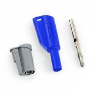 Stecker 4mm, blau 1066-IECB