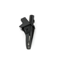 Krokodil Klemme schwarz (20A) 5004-IECN