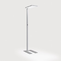 Floor lamp LED exchangeable silver CF2AEM-840H-L600-U-A