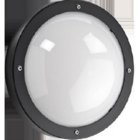 Wandleuchte E27 schwarz