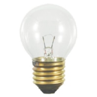 Tropfenlampe 40x64mm E27 260V 15W klar, 43398