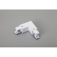 Eckverbinder links, wei 3898-WL