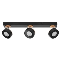LED-Spotstrahler 3 Spots, schwarz Decor #4058075833432