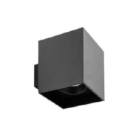 Wall-mounted module square black 45205180