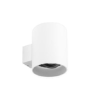 Wall-mounted module round white/black 45200550