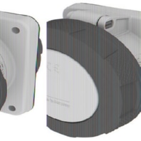 CEE-Socket combination IP67 2873A