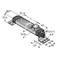 Batten luminaire LED not exchangeable WLS28-2XW145XMQ