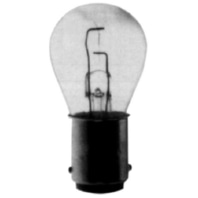 Kugellampe 25x49mm BA15d 5,4V3,6W 0,67A 10822