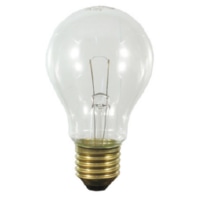 Standard lamp 25W 130V E27 clear 40552