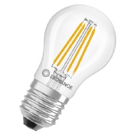 LED-Tropfenlampe E27 827, klar LEDCl.P60FP5.9W827CL