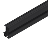 Facade system bottom 4575mm, black anodized 36121-4575