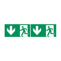 Acrylic plate for emergency luminaire 40071355541
