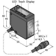 Optical distance sensor LE250DC1QP