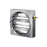 Jalousie-Regelklappe f�r Stellmotor DN600 JRE 60