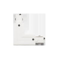 Coupler/connector L-shape for luminaires 312516