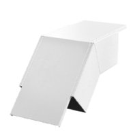 Flat bend for fire-resistant duct PLM BF 1220 RW