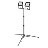 LED-Strahler m. Stativ 6500K, sw/gr LED W 4058075831414
