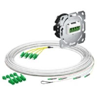 LC-Quad Optic data outlet white 4250024