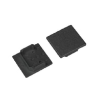 End piece for profile cover black, 53057080