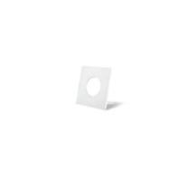 Decorative ring square brushed aluminum, 3437