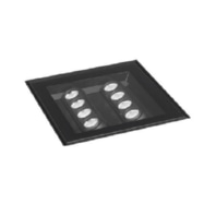 LED-Bodeneinbauleuchte 3000K, schwarz 14696083