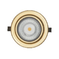 LED furniture recessed light warm white, gold 1850230812