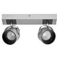 LED-Spotstrahler 2 Spots, silber Decor #4058075828223
