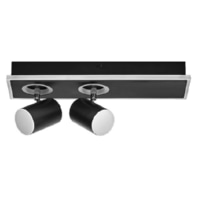 LED-Spotstrahler 2 Spots, schwarz Decor #4058075833814
