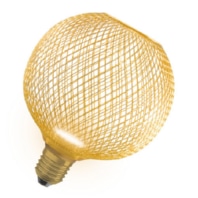 LED decorative lamp E27, 827, gold DLF.GB125GO.3.5W827F