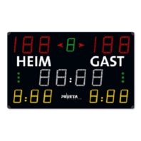 Spielergebnis-Anzeigetafel HEIM und GAST 24.676.321