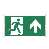 Insert sheet/plate for emergency Unlimited M Picto Up