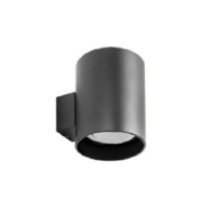 Wall-mounted module round black/white 45202560