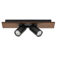 Deckenleuchte 2xGU10 schwarz Decor 4058075828063