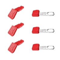TehteredTool Clips Rot (je 3 Stk) 00 63 06 TCR